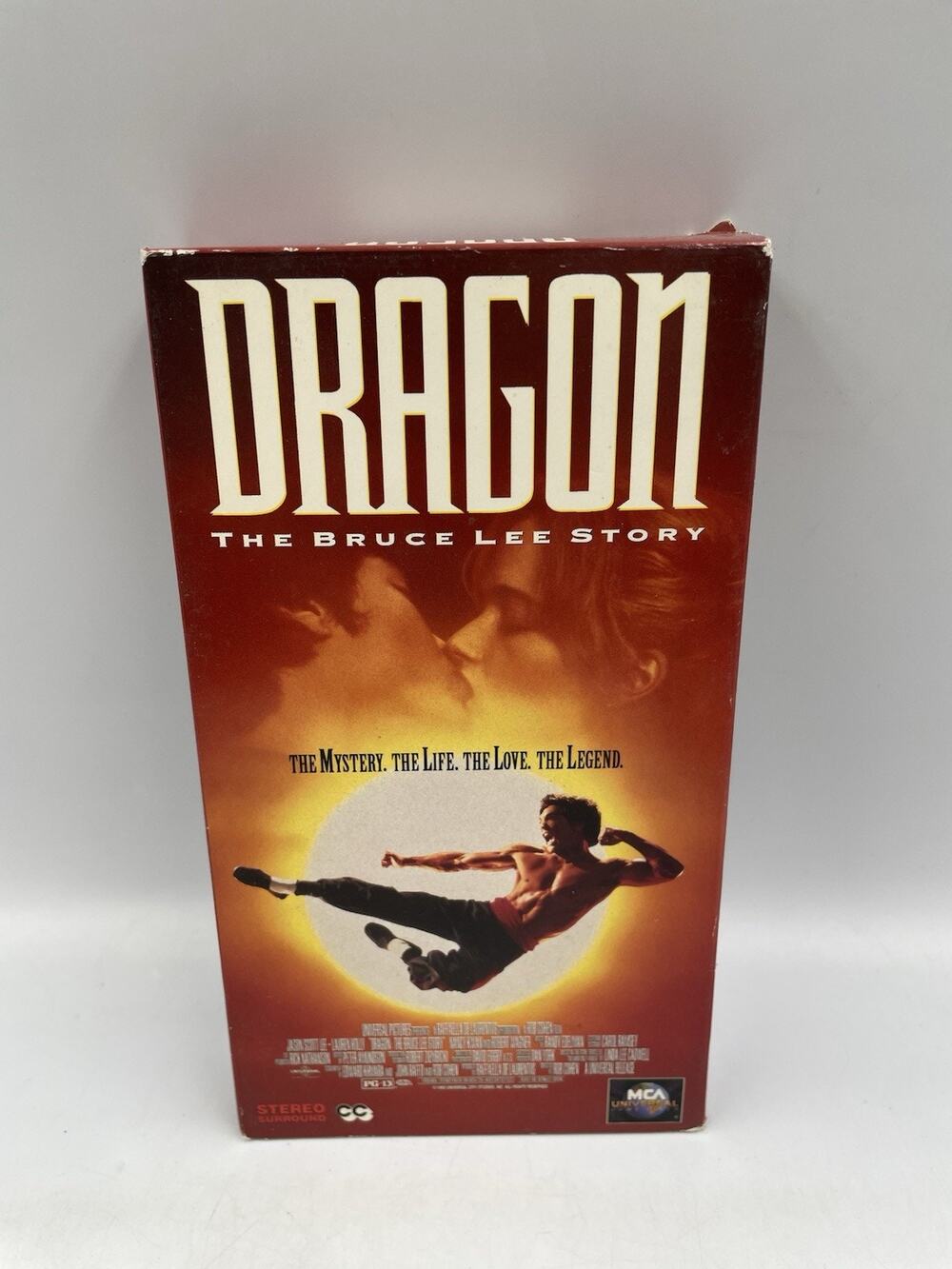 Dragon The Bruce Lee Story VHS 1993 Martial Arts Drama MCA Universal